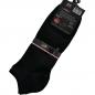 Preview: Herren Sneaker-Socken Übergröße 50-52 Schwarz 4 Paar | Verse und Spitze verstärkt, ohne drückende Naht