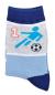 Mobile Preview: Kinder Socken Jungen Fußball-Motiv 23-26 27-30 31-34 35-38 | 3 Paar Jungen-Socken