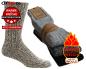 Preview: 3 Paar dicke warme Norweger-Socken mit Schafwolle für Herren | Dicke weiche Wintersocken