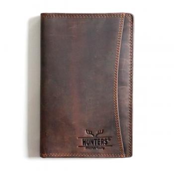 Herren-Brieftasche aus Leder im Hochformat mit RFID Schutz