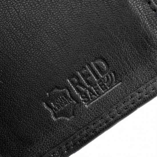 Geldbörse Hochformat Echt Leder RFID-Schutz für Männer zum WOW PREIS!