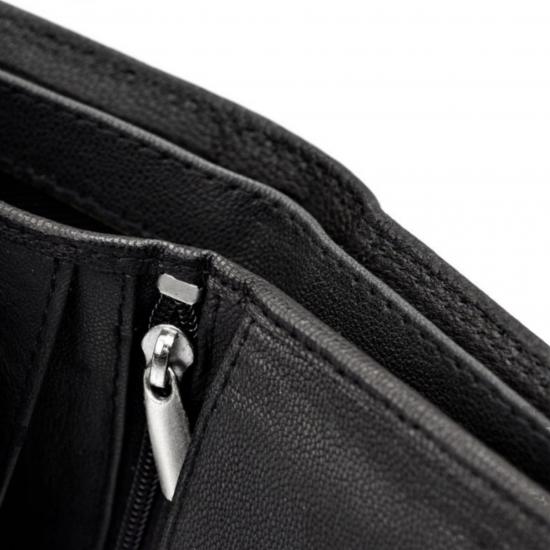 Geldbörse Hochformat Echt Leder RFID-Schutz für Männer zum WOW PREIS!