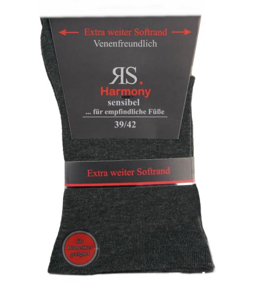 5 Paar RS Harmony Grau-Anthrazit Gr. 39-42,